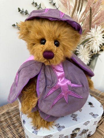 Pickles 30cm Charlie Bears Plush Veggie Plot Series Red Cabbage Bear