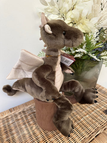 Clubs Charlie Bears Bearhouse Plush Charcoal Dragon