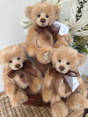 Anniversary Scribbles Hand Signed Charlie Bears Plush Collectable Teddy Bear