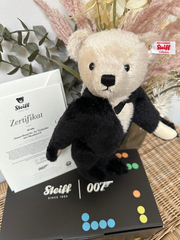 James Bond 007 Dr No musical Collectable Teddy Bear No 446