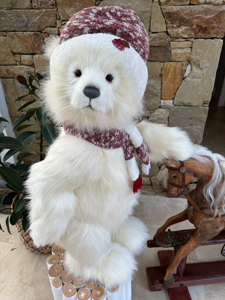 Large polar bear teddy online