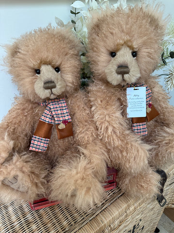 Abby Plumo Limited Edition Collectable Teddy Bear