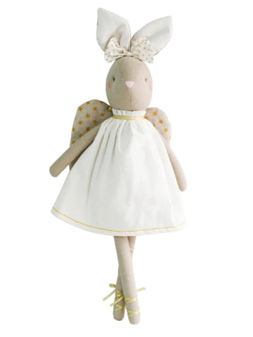 Abby Angel Large Alimrose 48cm Ivory Bunny Doll