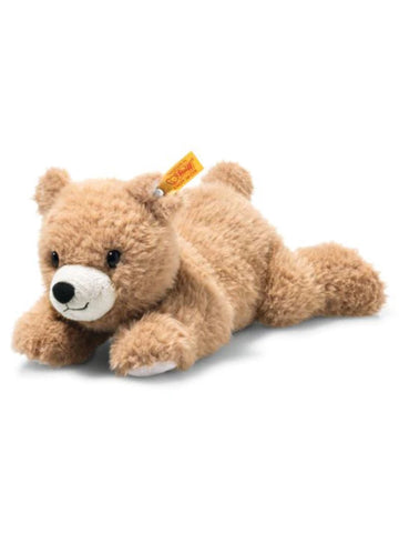 Barny Brown Bar Soft and Cuddly Friends Plush Lying Bear Cub