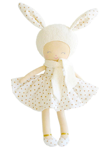 Belle Bunny Gold Spot Small Children's Toy Doll Gift Idea