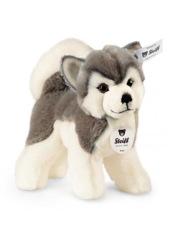 Bernie Husky Steiff Miniature 17cm Soft & Cuddly Children's Toy Puppy Dog