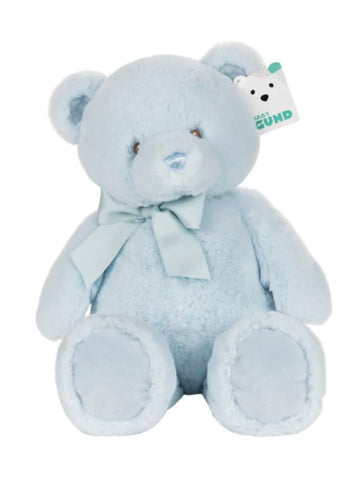 My First Friend Large 46cm Blue Plush Teddy Bear