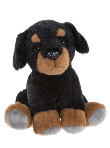 Cuddle Cubs Rottie Puppy Dog by Charlie Bears