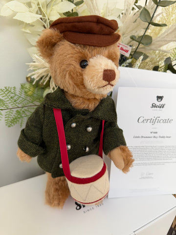 Little Drummer Boy Musical Teddy Bear Limited Edition No 668