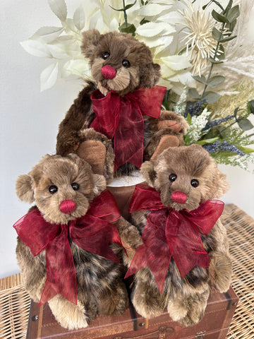 Choccy Biccy Charlie Bears Small Plush Standing Teddy Bear