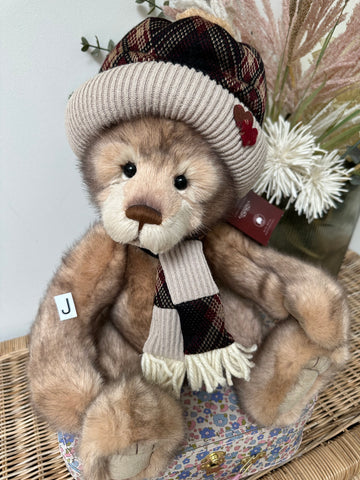Charlie Bears Comfort Cuddles Plush Collection Collectable Hatty Teddy Bear