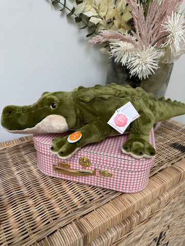 Crocodile Large 60cm Hermann Plush Children's toy.