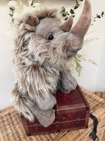 Stompy 37cm Charlie Bears Bearhouse Bears Collection Woolly Rhino.