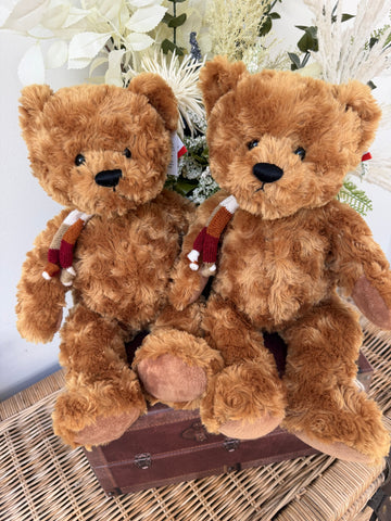 Teddy Freddy Large 33cm Soft Plush Children's Teddy Bear -Gold