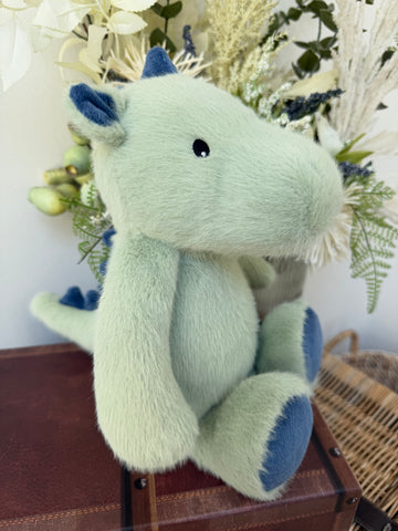Clemens Magic Plushie Toy Mint Green Dragon