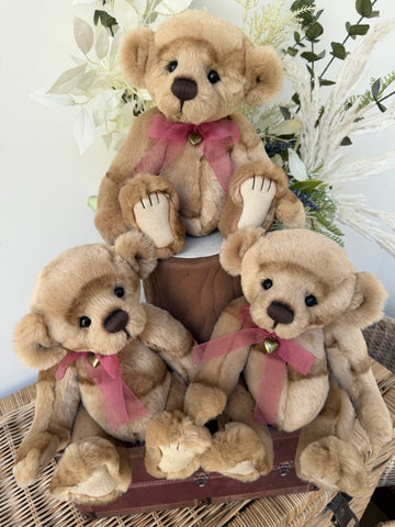 Mona Charlie Bears 2026 Plush Collection Teddy Bear