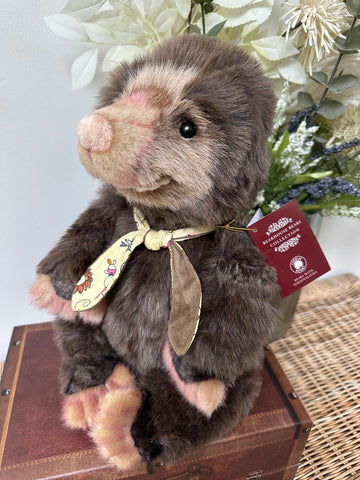Burrows Charlie Bears Bearhouse Bears Collection Plush Mole