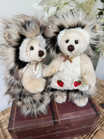 Sweet Dreams Plush Charlie Bears Sleep Over Series Collectable Teddy Bear Hedgehog