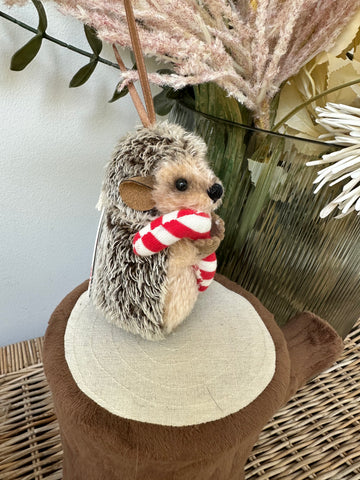 Hedgehog Candy Cane 2023 Steiff Christmas Decoration No 142
