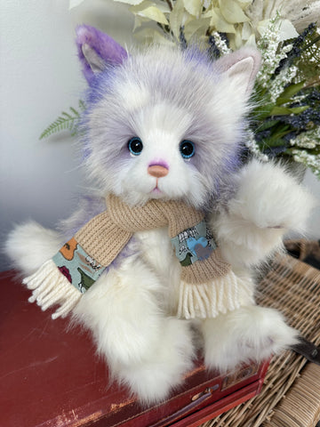 Sleepyhead Charlie Bears Secrets Collection Plush Kitten Cat