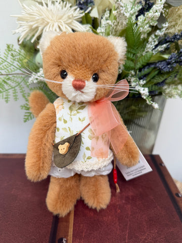 Loulo 19cm Teddy Hermann Limited Edition Miniature Mohair Kitten No 31