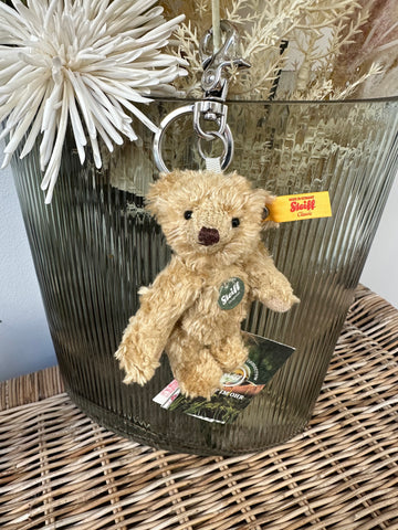 Basco Teddies for Tomorrow Steiff 11cm Teddy Bear Pendant Key Ring Bag Charm