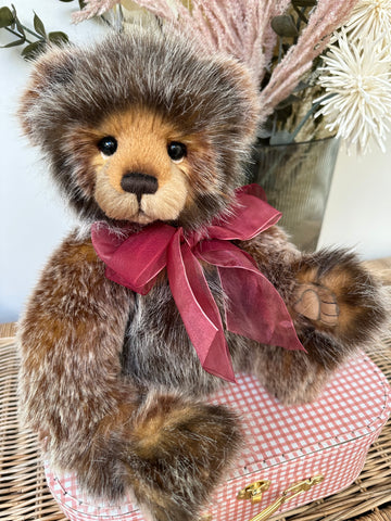 Peanuts Charlie Bears Secrets Collection Plush Teddy Bear