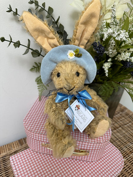 Handmade By Me Easter Bear With Bunny Ears hotsell