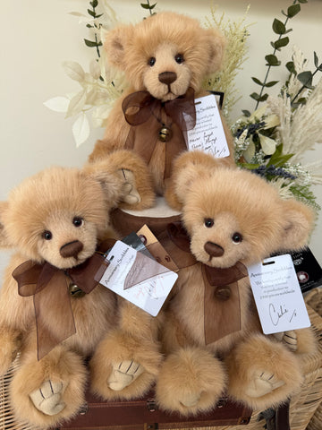 Anniversary Scribbles Hand Signed Charlie Bears Plush Collectable Teddy Bear