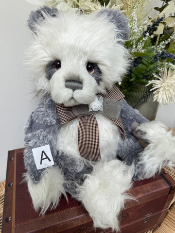 Dominique 38cm Plush Collection Collectable Panda Teddy Bear