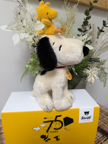 Snoopy with Woodstock Mohair Limited Edition Collectable Steiff