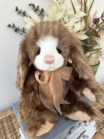 Cottontail Charlie Bears Fully Jointed Plush Bunny Rabbit