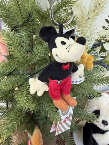 Disney Mickey Mouse Swarovski Pendant Key Ring Bag Charm