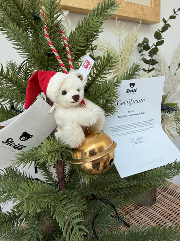 Christmas Steiff Teddy Bear Ornament No 850