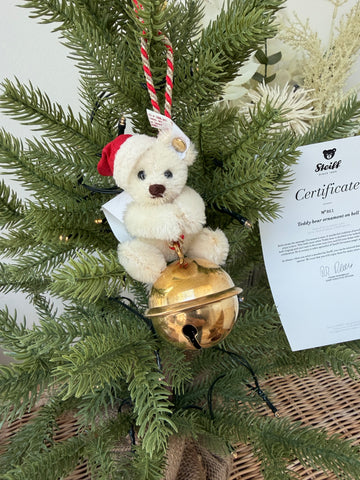Christmas Steiff Teddy Bear Ornament No 861