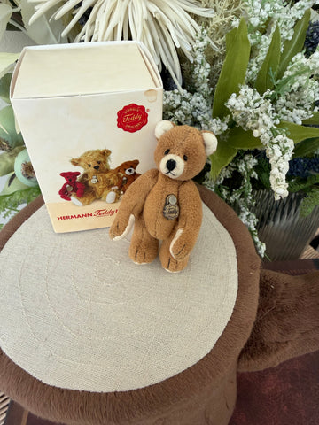 Teddy Bear Tan 6cm miniature Teddy Hermann Original 154150