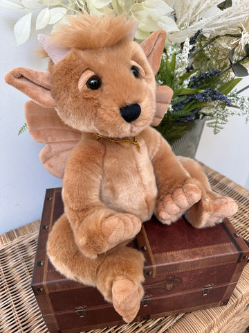 Bartizan Bearhouse by Charlie Bears Large Plush Hazelnut Gargoyle