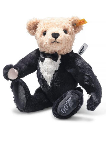 James Bond Plush jointed Steiff Teddy Bear