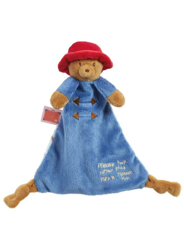 Paddington Bear Newborn Comfort Blanket Toy Soother