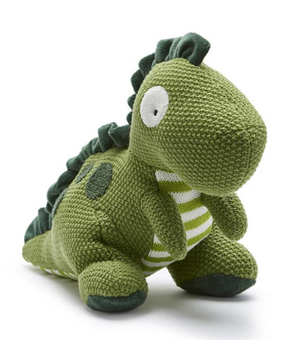Big Dodger The Dino Knitted Dinosaur Toy