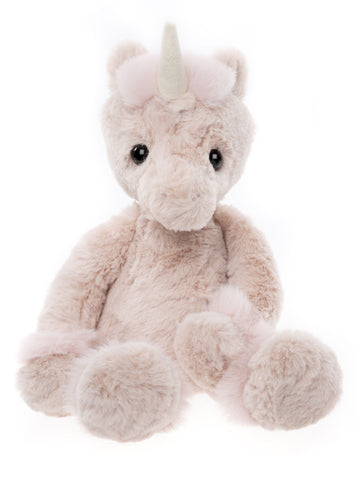 Star Unicorn Ballet Slipper Pink Plush Medium Teddy Unicorn