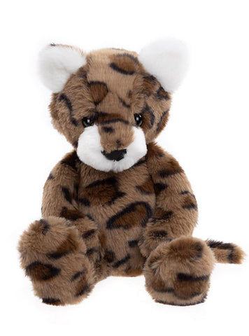 Lenny Leopard Plush Charlie Bears Bear and Me Collection