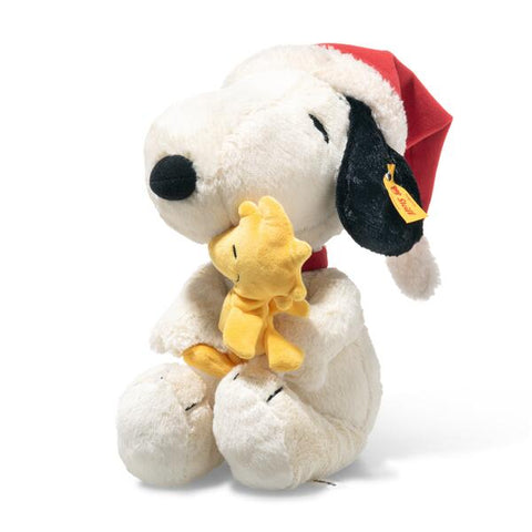 Snoopy with Woodstock Steiff Plush Christmas 30cm Soft & Cuddly Friends