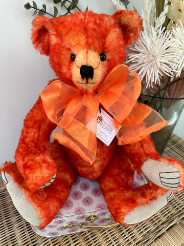 Skylar Large 52cm Fully Jointed Mohair Handmade Collectable Teddy Bear