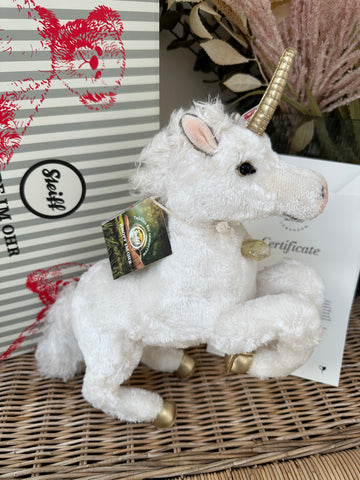 Soya Steiff White Limited Edition Teddies for Tomorrow Unicorn No 324