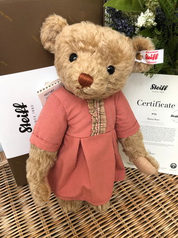 Mama Teddy Bear 30cm Mohair Steiff Bear Family Collection No 81