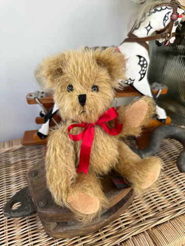 Little Ted 28cm Canterbury Bears Mohair Handmade Traditional Teddy Bear