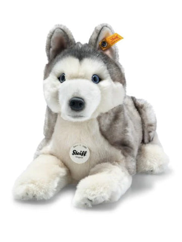 Bernie Husky Steiff Large 33cm Soft & Cuddly Children's Toy Puppy Dog
