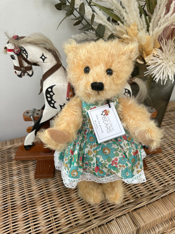 Betsy Fully Jointed Mohair Handmade 33cm Collectable Teddy Bear