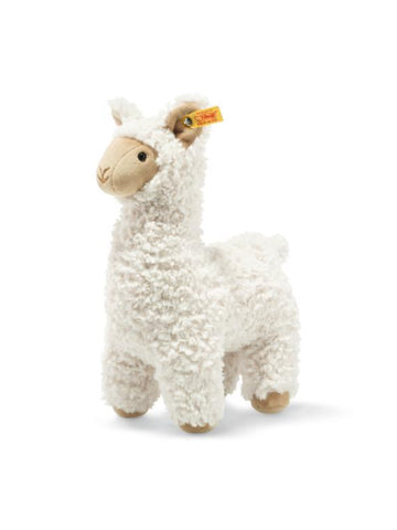 Leandro Steiff 29cm Soft & Cuddly Friends Children's Cream Llama